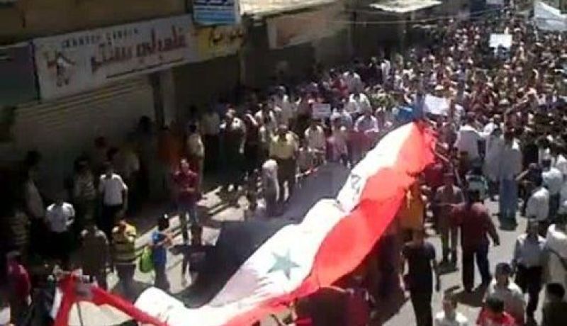 مقتل سبعة متظاهرين برصاص قوات الامن في دمشق وادلب ودرعا