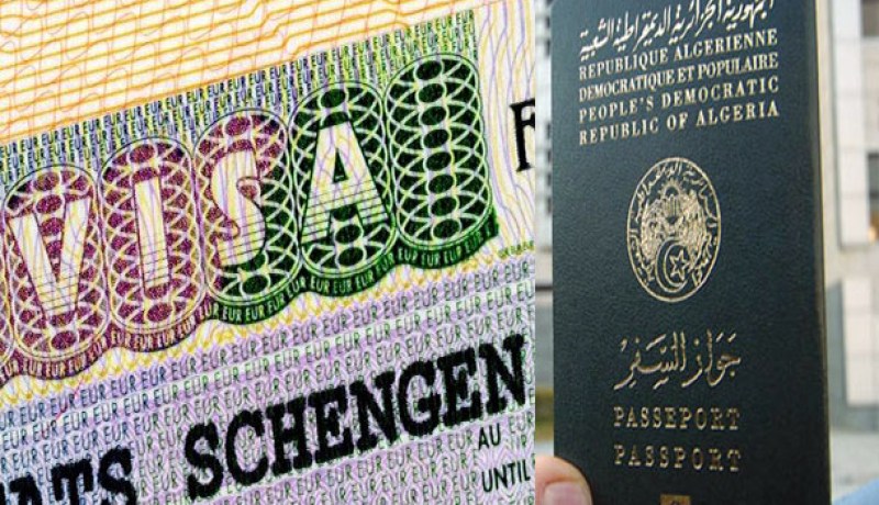 الجزائريون تحصلوا على 430 ألف تأشيرة شنغن خلال 2015
