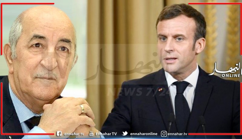 الرئيس تبون يتلقى مكالمة هاتفية من نظيره الفرنسي ماكرون