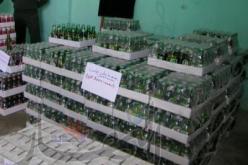 حجز أكثر من 9100 قارورة من المشروبات الكحولية بتلمسان