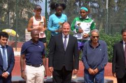 بالصور.. حطاب ولهبيري يشرفان على إختتام البطولة الإفريقي للتنس للشباب