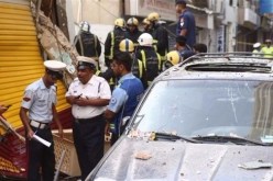 انهيار مطعم بعد انفجار في البحرين
