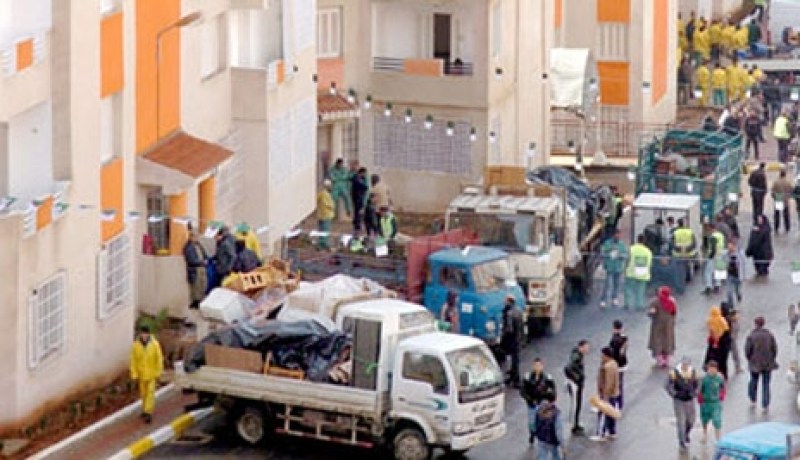 بداية أولى عمليات الترحيل بولاية الجزائر بالشعايبية بأولاد الشبل بدائرة بئر توتة