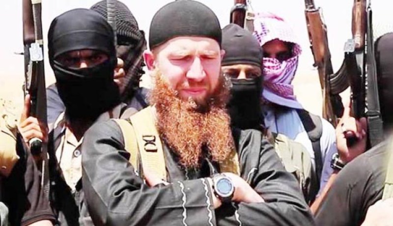 العثور على جثة  أبو عمر الشيشاني في الرمادي  بالعراق