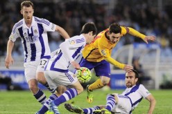 بالفيديو .. سوسيداد يهزم برشلونة ويشعل الصراع على لقب الليغا