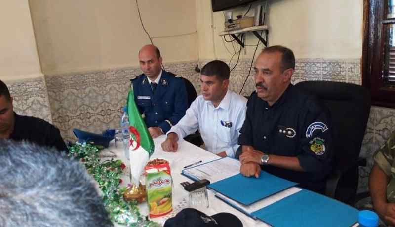 بالصور.. تنصيب الرئيس الجديد لأمن دائرة تاظروك بتمنراست