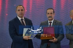 بالصور.. ميهوبي وكعوان يتسلمان ذرع وسام الجائزة الكبرى لرئيس الجمهورية