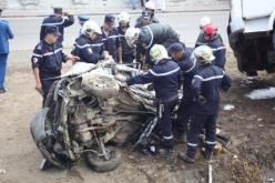 وفاة شخص وإصابة إثنان آخران في حادث مرور بمستغانم