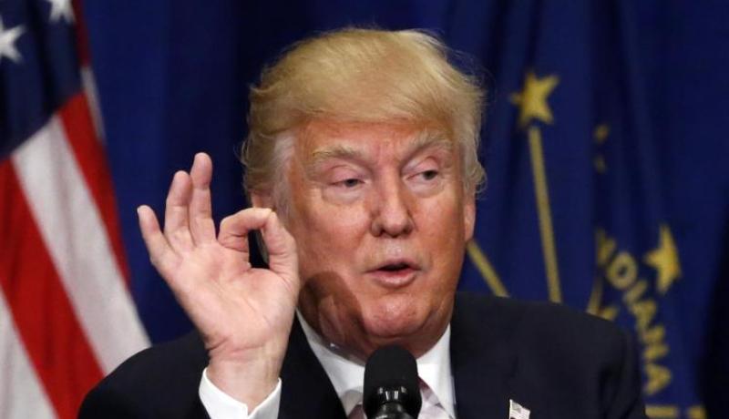 ترامب  يتعهد بالعمل على تحقيق السلام العادل والدائم بين فلسطين وتل أبيب