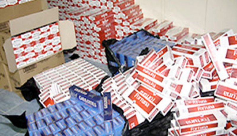 حجز كمية من سجائر و قارورات من المشروبات الكحولية بتلمسان