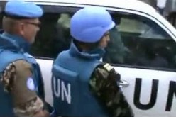 اختطاف فريق من المراقبين الدوليين على يد مسلحين في محافظة ادلب شمال غرب سوريا