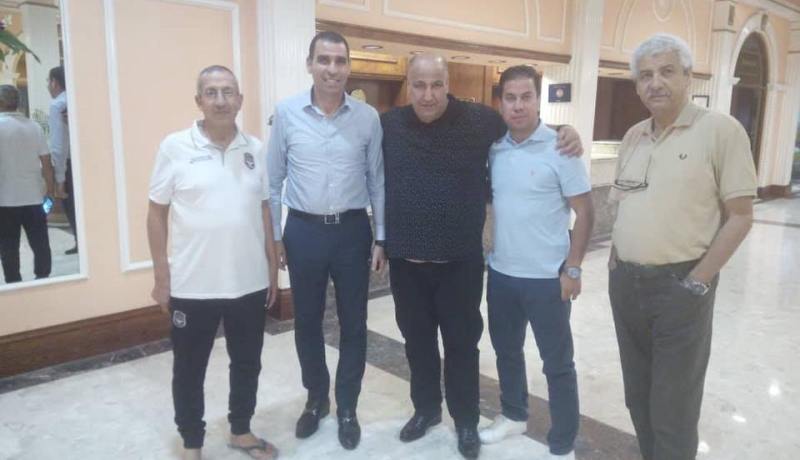 بالصور.. زطشي يزور بعثة الوفاق في القاهرة