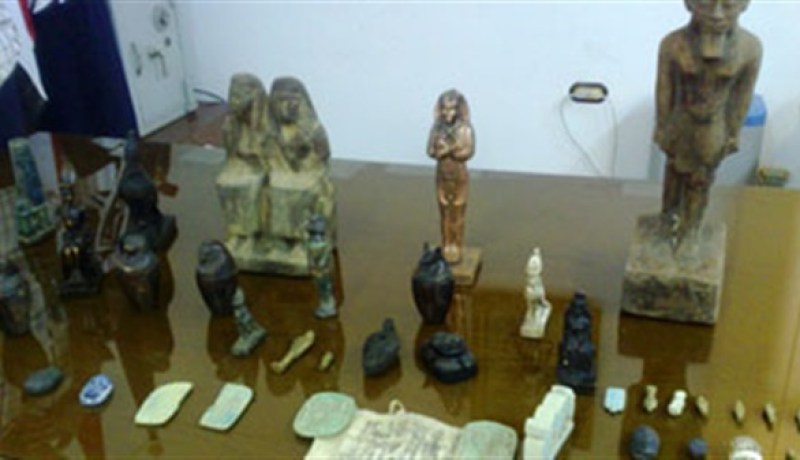 استرجاع 1229 قطعة أثرية خلال 2013