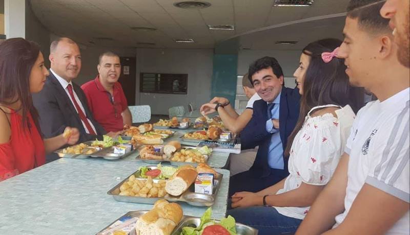 بالصور.. حطاب يزور المدرسة العليا لعلوم الرياضة