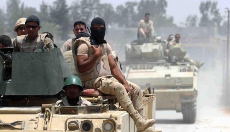 الأمن المصري يفجر 7 عبوات ناسفة  بسيناء