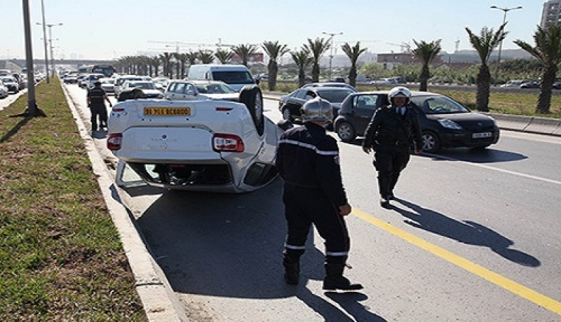 5 قتلى و215 جريحا في حوادث المرور خلال أسبوع