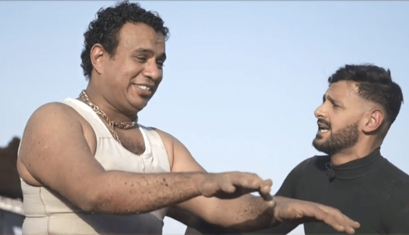 محمود اللّيثي يدعو الله بأولاده للنجاة من رامز تحت الأرض ويتمنّى وقوع بوسي في المقلب