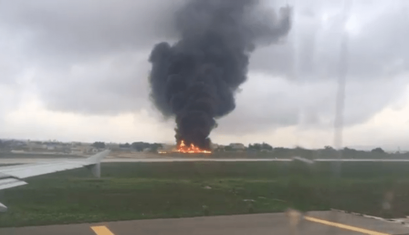 جميع قتلى تحطم طائرة في مالطا فرنسيون