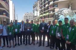 بالصور.. حطاب يزور إقامة الوفد الجزائري في الأرجنتين