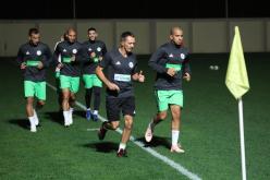 بالصور.. أول حصة تدريبية للخضر إستعداداً لمباراة البنين