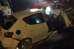 بالصور: قتلى في حادث اصطدام سيارة بالعاصمة