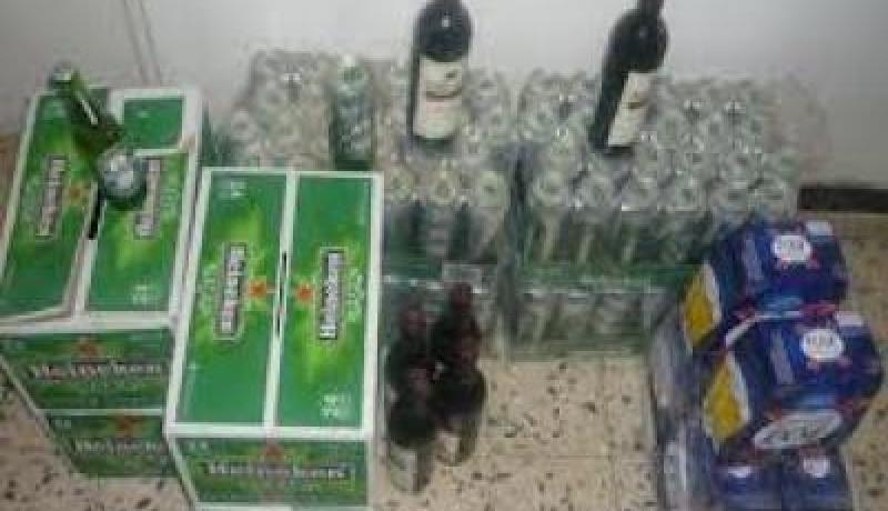 حجز 435 قارورة خمر وتوقيف المتهم في سعيدة