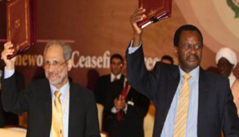 الحكومة السودانية وحركة العدل والمساواة توقعان اتفاقا لوقف اطلاق النار