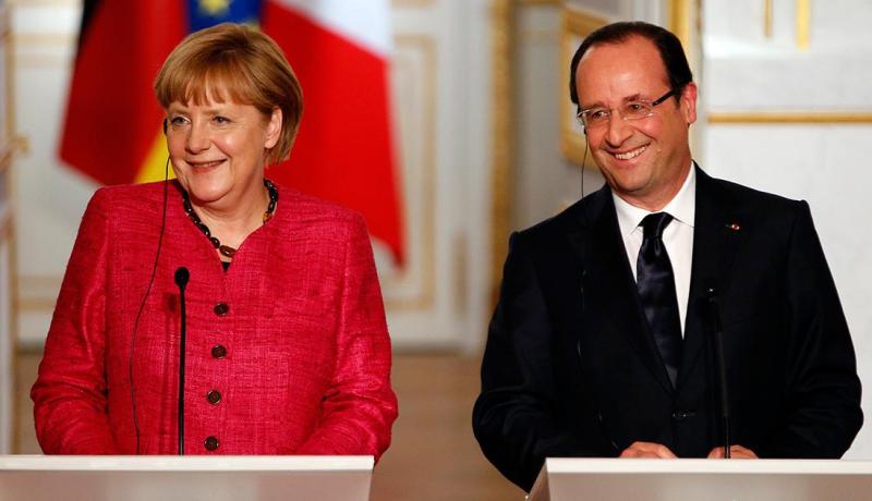 هولاند وميركل يدعوان إلى تخفيف حدة التوتر بين موسكو وأنقرة