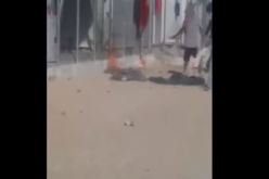 لاجئون يحرقون مستودعات داخل مركز لإيوائهم في اليونان