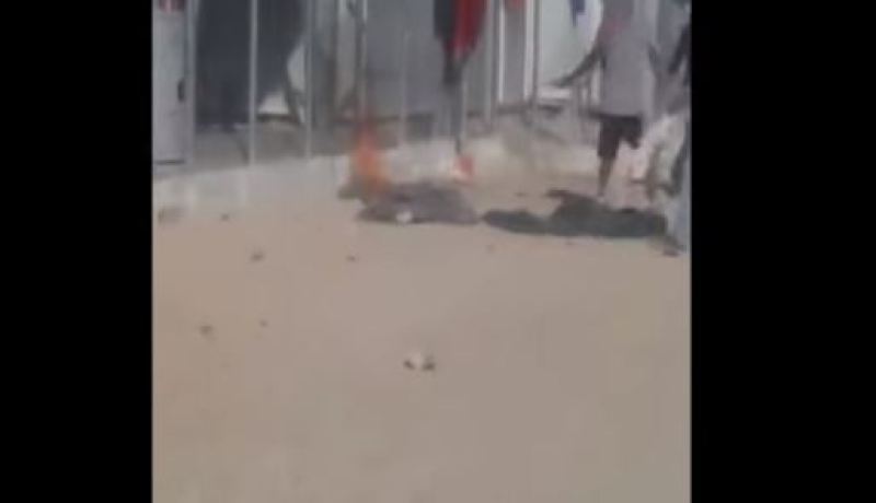 لاجئون يحرقون مستودعات داخل مركز لإيوائهم في اليونان