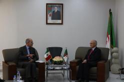 بالصور.. يوسفي يبحث مع سفير المكسيك بالجزائر تطوير العلاقات بين البلدين