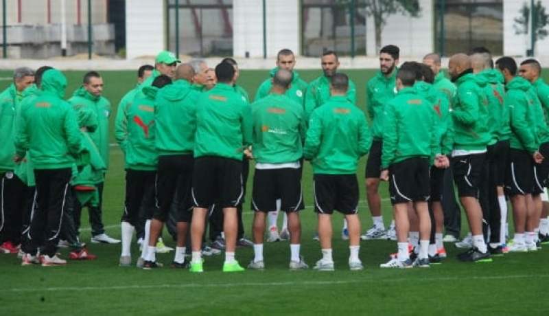 المنتخب الوطني يواصل تحضيراته لمونديال البرازيل بالمركز التقني لسيدي موسى