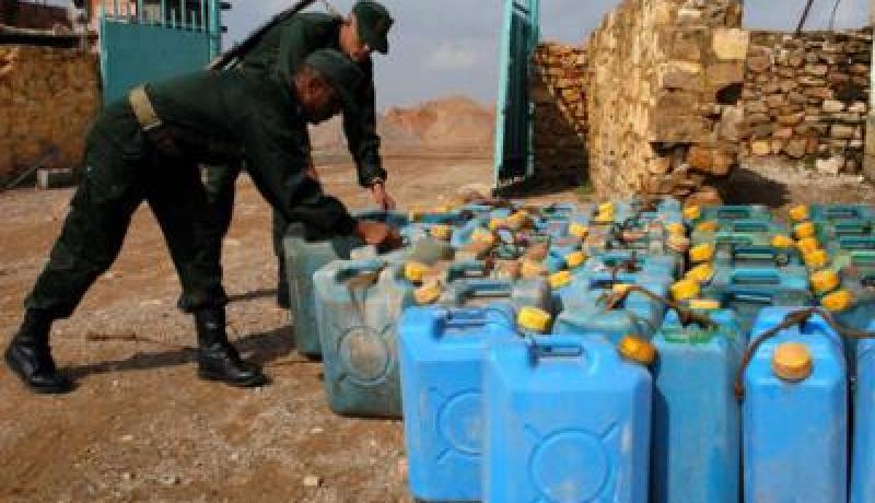 حجز أزيد من 9200 لتر من الوقود و300 كلغ من النفايات النحاسية بتلمسان
