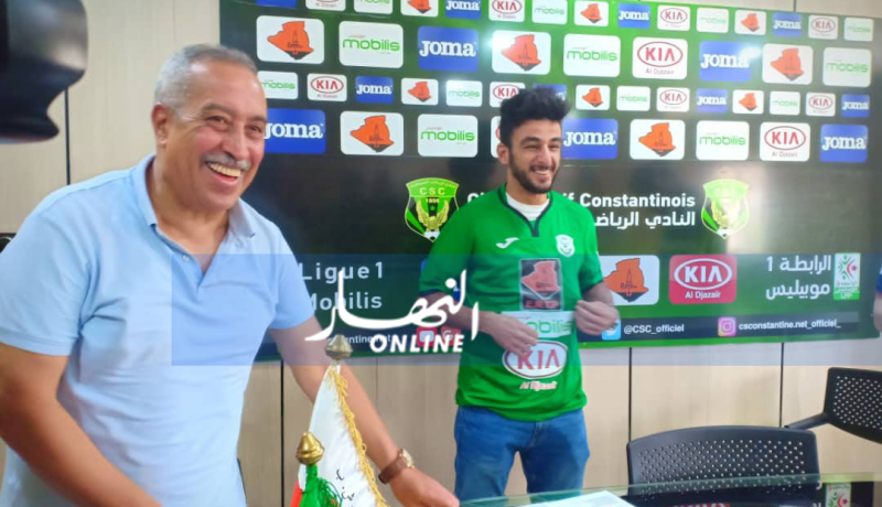 بالصور.. شباب قسنطينة يدعم صفوفه بمتوسط ميدان شبيبة بجاية