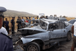 إصابة شخصين بجروح متفاوتة في حادث إنقلاب سيارة بسور الغزلان