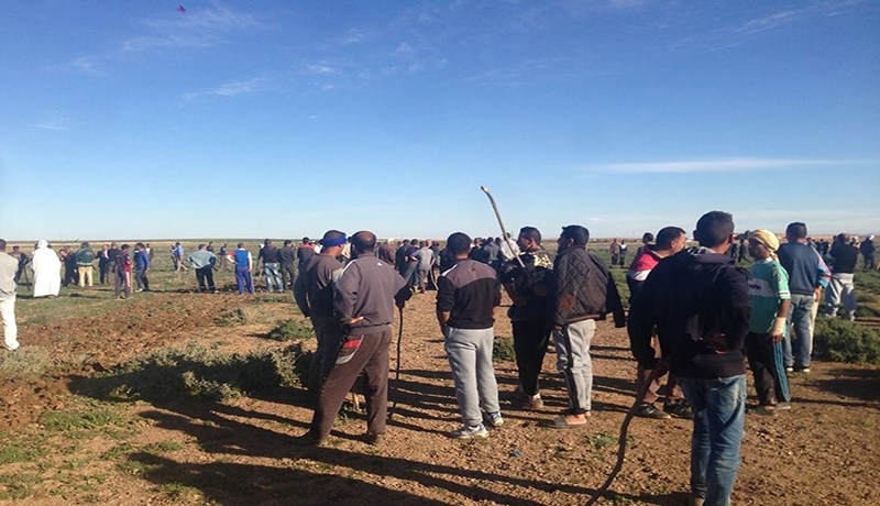 جرحى في مشادات عنيفة بسبب خلاف حول أرض فلاحية في سرغين