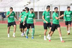 بالصور.. الحصة التدريبية الأخيرة للخضر قبل لقاء البنين