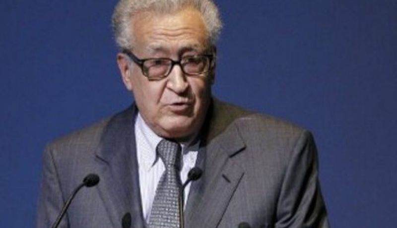 الابراهيمي يقول أن الوضع في سوريا سئ جدا جدا ويتفاقم كل يوم