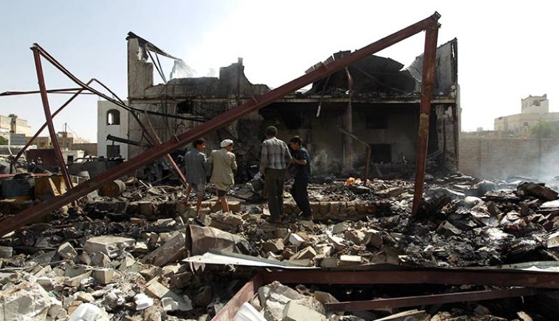 مقتل 11  حوثيا و إصابة 9 آخرين بتعز جراء غارات جوية للتحالف العربي
