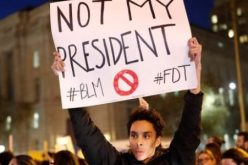 إصابة شخص بطلقات نارية في مظاهرة مناهضة لترامب