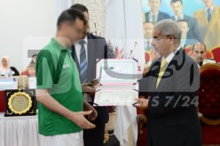 تكريم المحبوسين المتفوقين في شهادتي البكالوريا والتعليم المتوسط