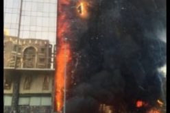 بالفيديو.. نشوب حريق في أحد الفنادق بمكة المكرمة