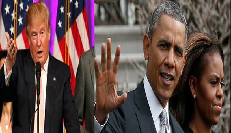 أوباما سيغادر أمريكا رفقة عائلته إذا وصل ترامب إلى السلطة