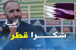 بلماضي: “الظروف مريحة وملاعب قطر ممتازة”