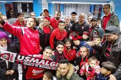 بالصور.. أنصار إتحاد العاصمة في المدية يكرّمون فريقهم