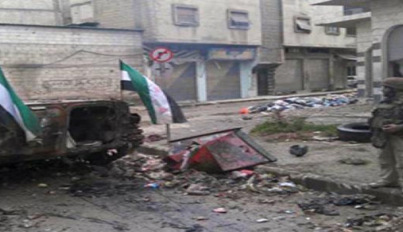 قصف عنيف على ادلب قبل وقت قصير من وصول عنان
