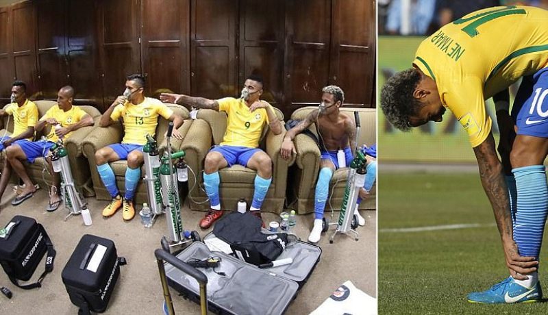 نجوم “السامبا” بأقنعة الأوسكجين في بوليفيا !