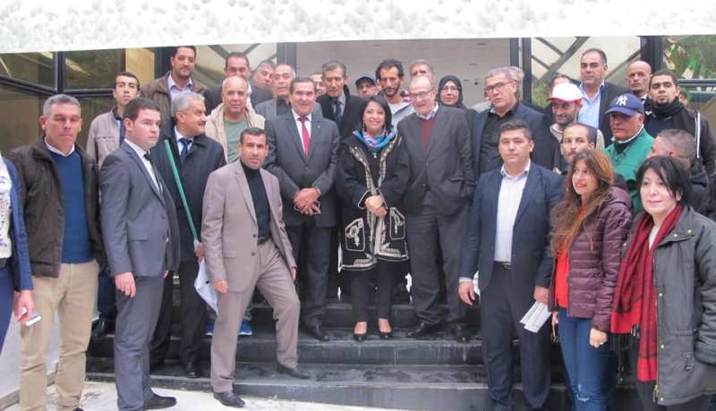 بالصور.. زرواطي تشرف على إنطلاق قافلة المدينة الخضراء