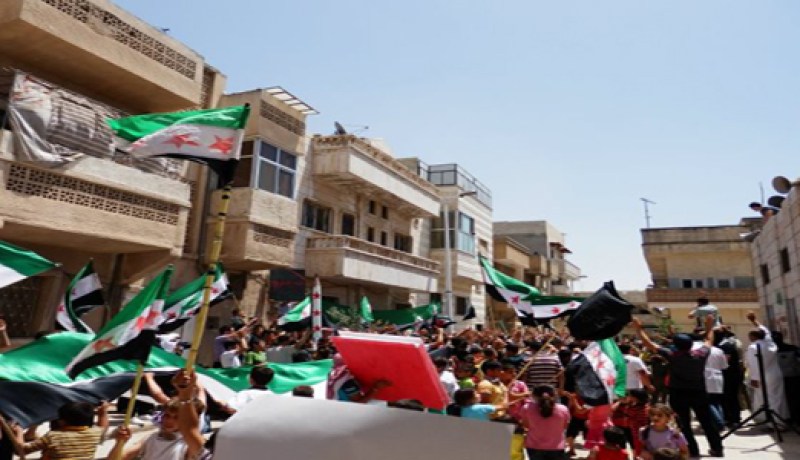تظاهرات في حلب تطالب “باعدام بشار” الاسد