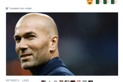 فيفي عبده تهنئ زيدان برابطة الأبطال